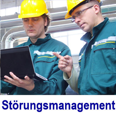 Strungsmanagement in nur einem System Strungsmanagement, Betriebstechnik, Software, Automatisierungstechnik