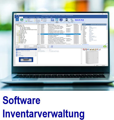 Software Inventarverwaltung dokumentiert Ihre Inventargüter.  Dokument