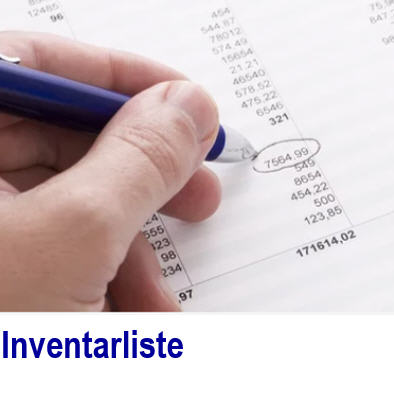 Inventarliste mit System strukturiert erzeugen Inventarliste, Inventarmanagement, öffentliche Verwaltung, Kommune, Stadt, Land