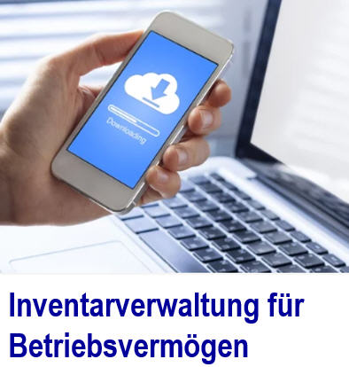 Software f�r das Betriebsverm�gen. Inventarverwaltung um das Inventar 