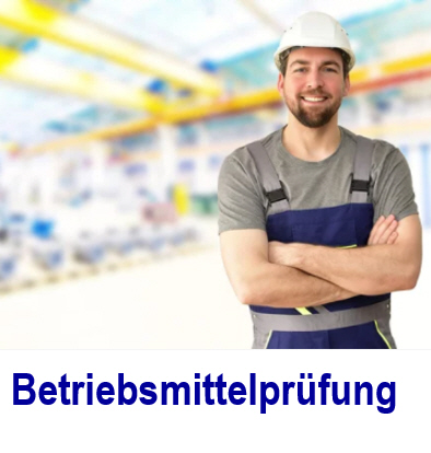 in regelm��igen Abst�nden eine Betriebsmittelpr�fung durchf�hren .