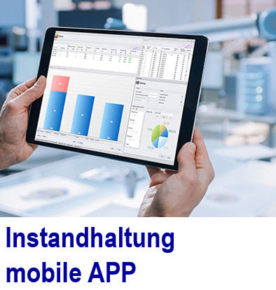 Die Instandhaltungs APP  senkt die Instandhaltungskosten. 
Erh�ht die 