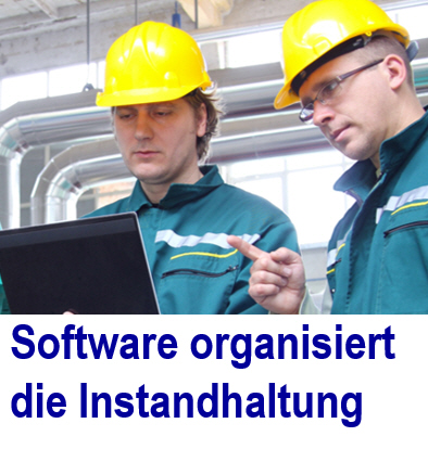 Neue Software Instandhaltung f�r 
die Planung und Dokumentation.. Inst
