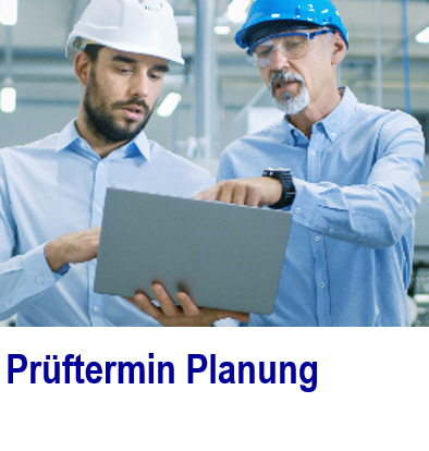 Pr�fterminplanung. Software zur �berwachung der Pr�ftermine.