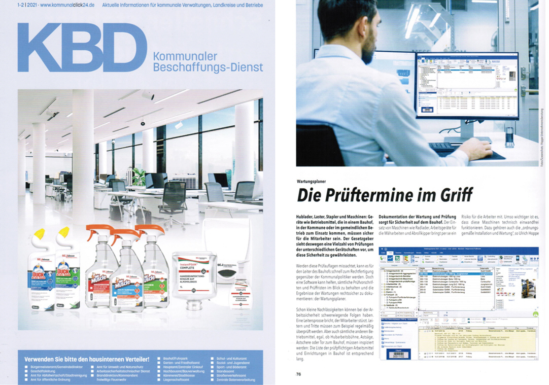 KBD Kommunaler Beschaffungsdienst - Die Pr�ftermine im Griff