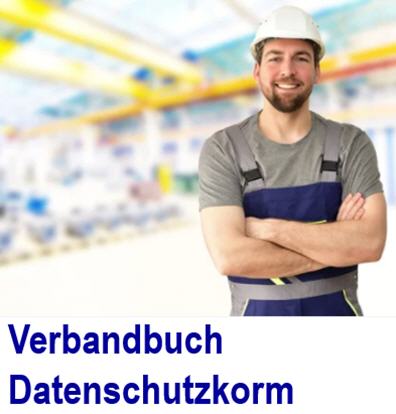 Datenschutzkonformes Verbandbuch im Betrieb Klassisches Verbandbuch , datenschutzkonform,