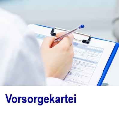 Die Vorsorgekartei organisiert arbeitsmedizinische Vorsorge Vorsorgekartei, Vorsorgebescheinigung, ArbMedVV