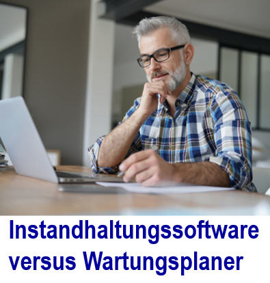 Wie und wo finde ich die  passende  Instandhaltungssoftware  Wartungsp