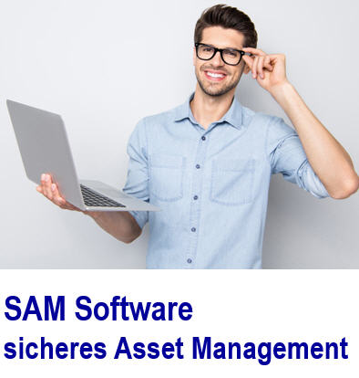 SAM=Sicheres Asset Management.  Verwaltung von prüfpflichtigen Gegenst