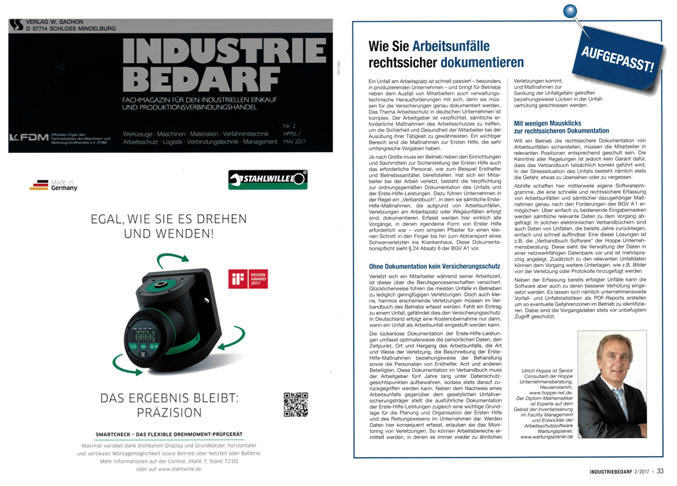 Industriebedarf 2017 05