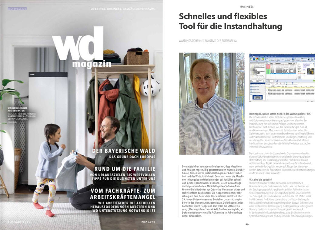 Wirtschaft Dienstleistungen WD-Welt / 07-23 ALPEN-VERLAGSGRUPPE OHG, Schnelles und flexibles Tool fr die Instandhaltung